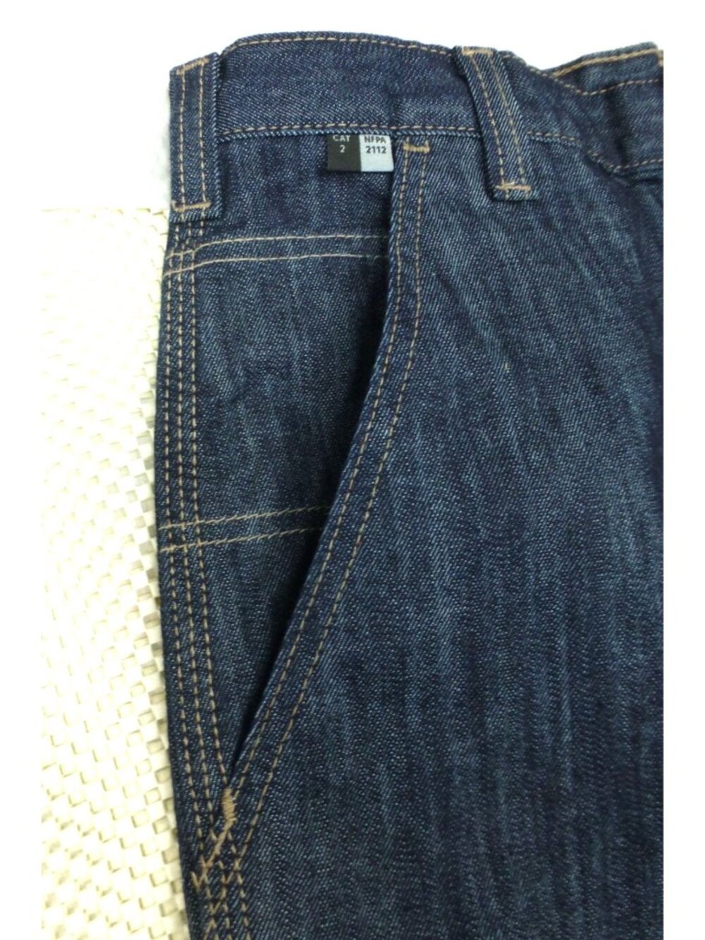 Carhartt FR Mens Flame-Resistant Denim Work Jeans 32x30 Relaxed Fit - Picture 11 of 16